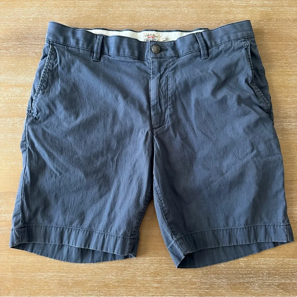 Faherty Blue Shorts